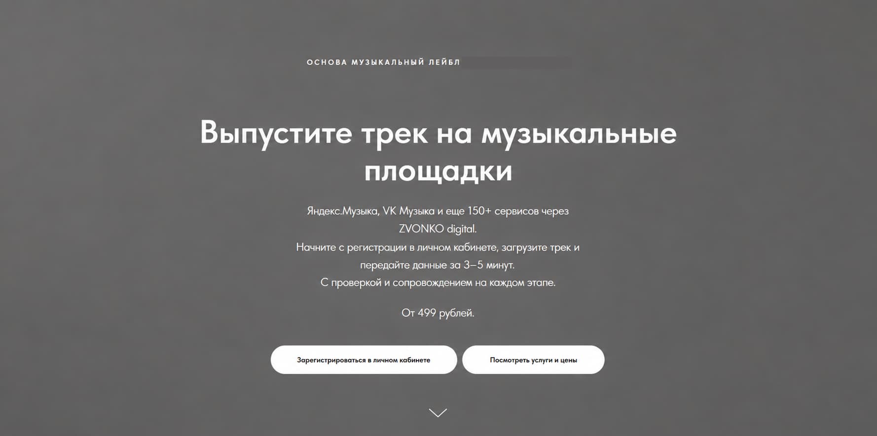 Шаблонный сайт